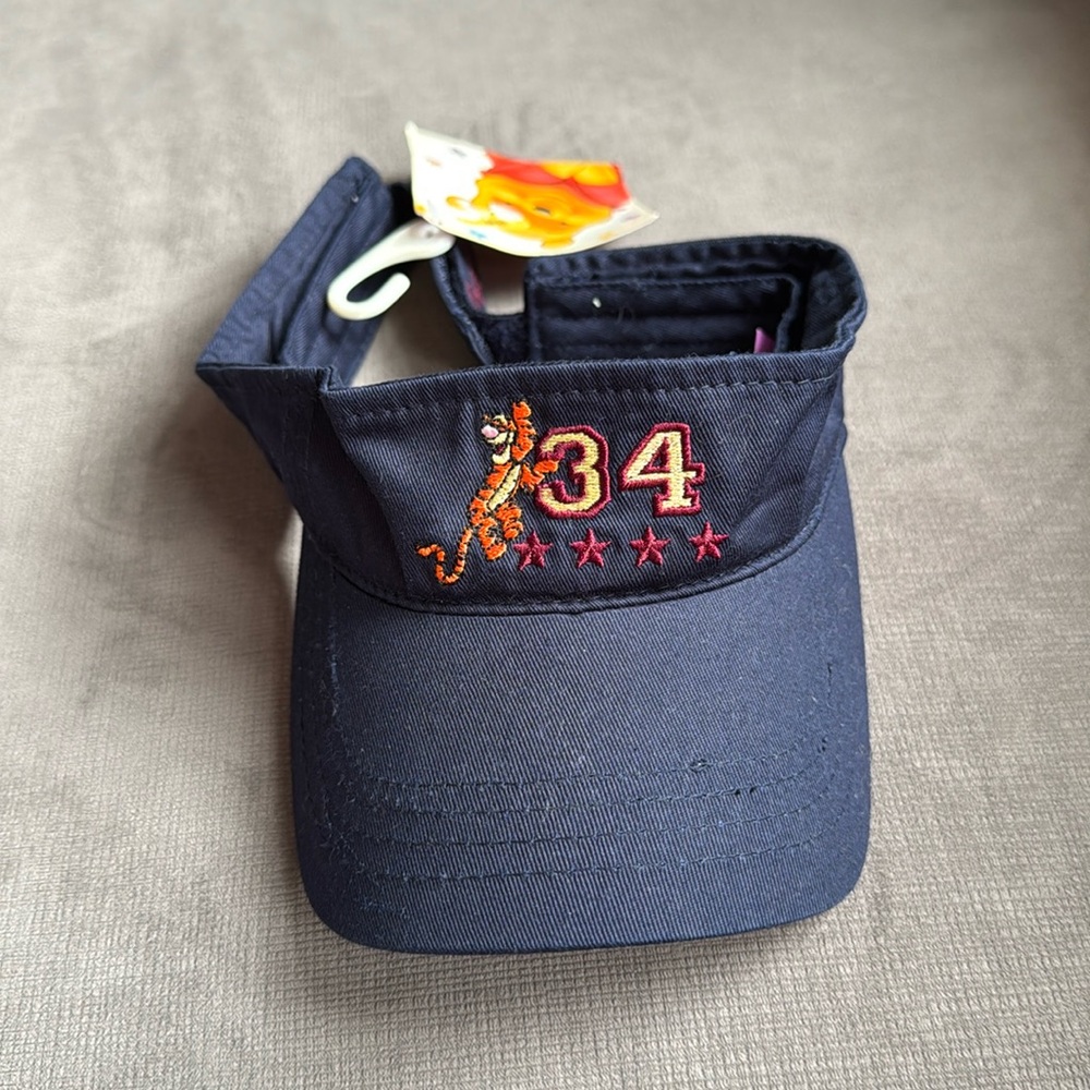Vintage Disney Tigger Visor Hat / New / Women's